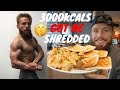 3000KCALS Got Me Competition SHREDDED | THE SECRET TO MY SUCCESS | FULL DAY OF EATING