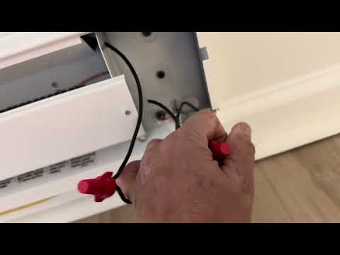 CADET Electric Baseboard Heater: Residential Grade, 1000W, White, Conventional Housing, 120V AC