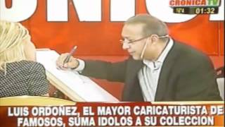 CARICATURAS DE LUIS ORDOÑEZ CON ANABELA ASCAR  parte 1