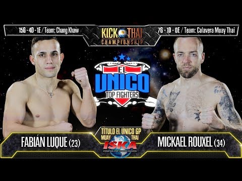 Mickael Rouxel vs Fabián Luque - El Único Top Fighter
