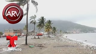 Huracán Irma deja fuertes vientos en República Dominicana | Al Rojo Vivo