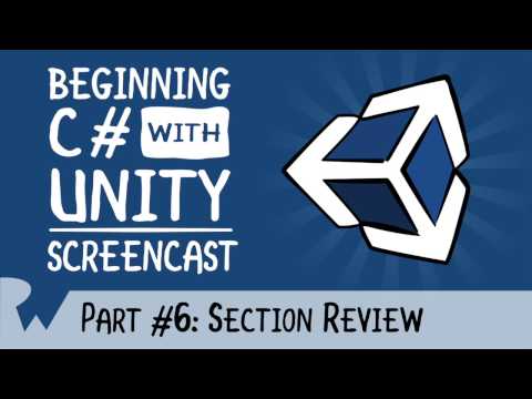 Section Review Control Flow Beginning C with Unity raywenderlich com