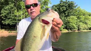 Fireworks Fishing - High Rock Lake - Bass Fishing