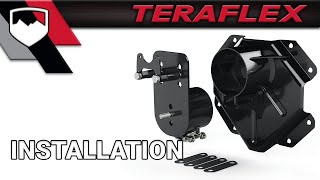 Wrangler JK/JKU Alpha HD Adjustable Spare Tire Mounting Kit - video thumbnail 3