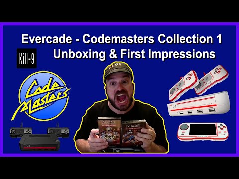 Evercade Effect - Codemasters Collection 1 - Unboxing & First Impressions