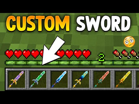 Minecraft But there are Custom SWORDS...
