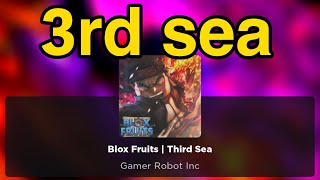 All steps - How to get to 3rd sea easy.. (Blox Fruits)