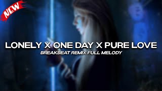 Download lagu DJ LONELY (BROKEN ANGEL) X ONE DAY X PURE LOVE BREAKBEAT REMIX FULL MELODY SPESIAL TAHUN BARU 2026 mp3