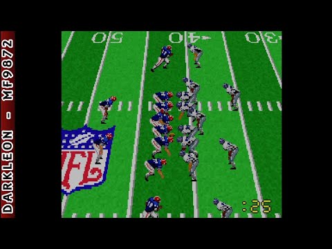 Super Nintendo - NFL Football © 1993 Park Place Productions - Gameplay