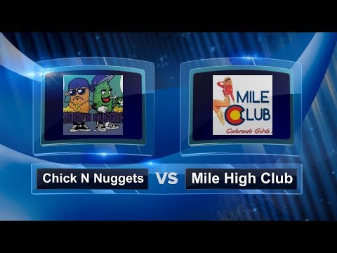 Chick N Nuggets vs Mile High Club - Finals - Women’s Mile High Kickball Open #MHKO2017