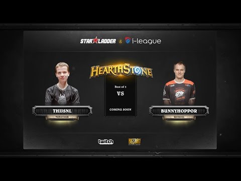 [EN] ThijsNL vs BunnyHoppor | SL i-League Hearthstone StarSeries Season 3 (14.05.2017)