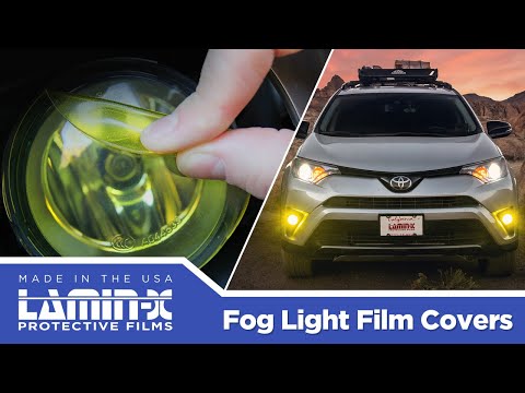 Tint Your Fog Lights With Lamin-x Fog Light Tint Film