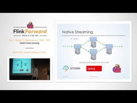 Flink Forward 2015: Marton Balassi – Stateful Stream Processing