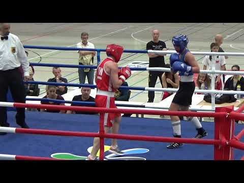 Boxen: Mira Potkonen - Marie Retzer (Int. Frauenboxturnier #35)
