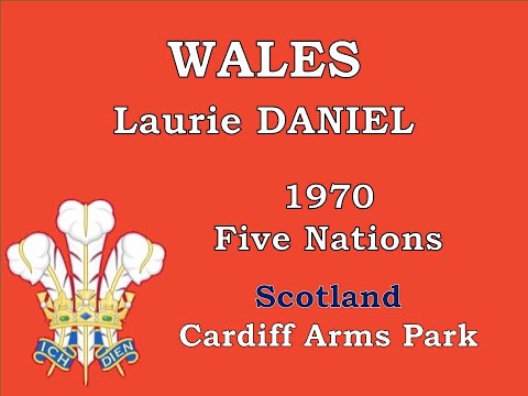 Laurie Daniel  - 1970 Five Nations vs Scotland at Cardiff Arms Park