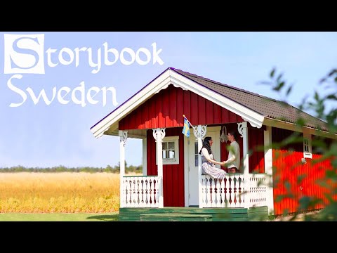 FAIRYTALE COTTAGE STAY on a Magical Swedish Island🏡🍄Castles, Trolls, & Candy Village!