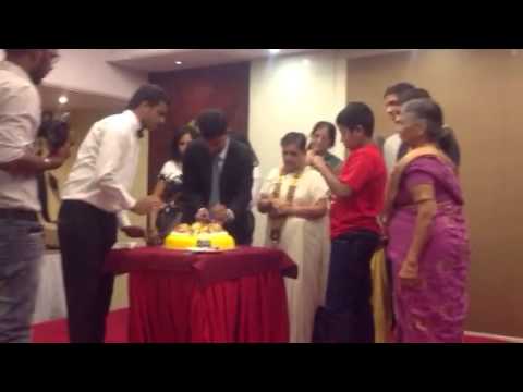 Gauri Joshi 75th - Haar + Cake