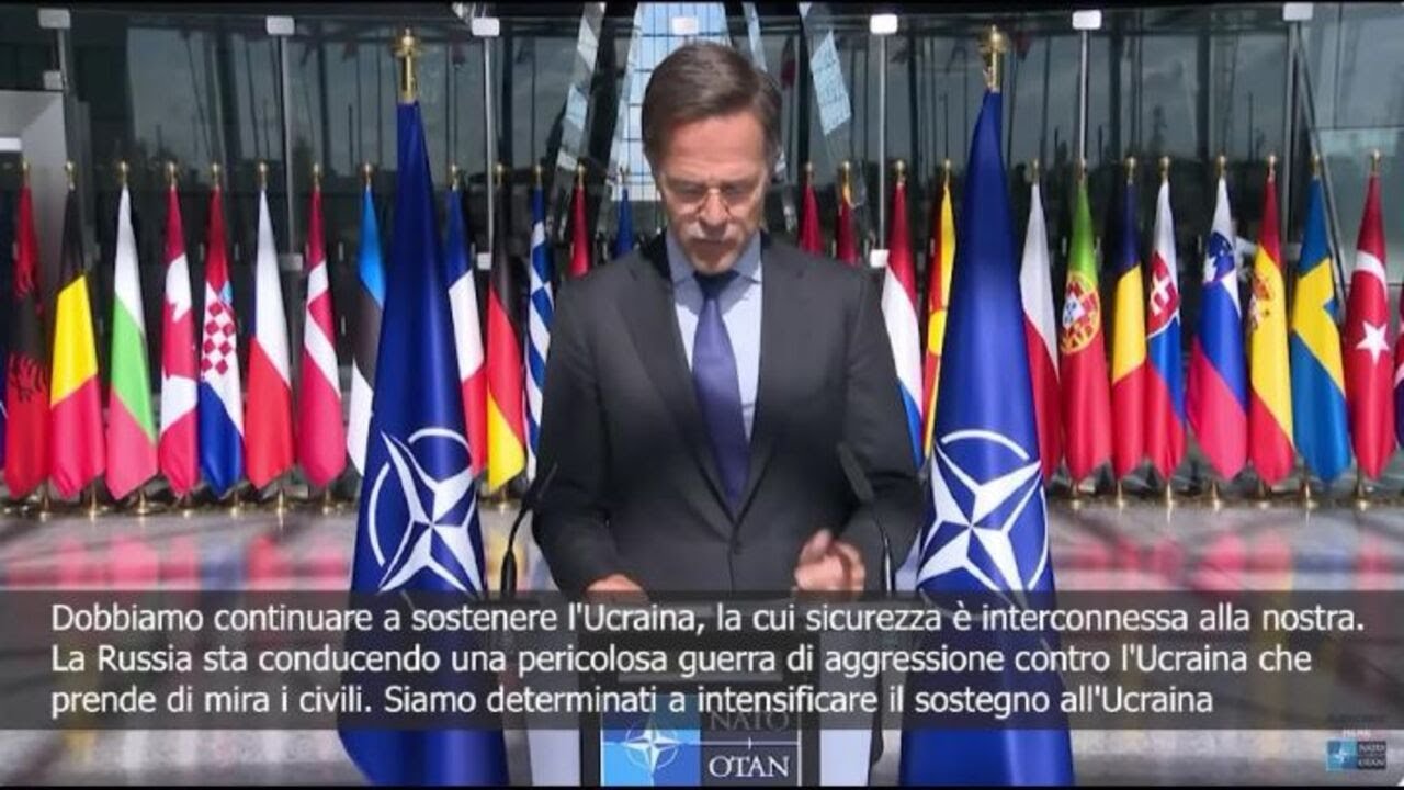 Rutte: Intensificheremo sostegno a Ucraina vista l'escalation russa