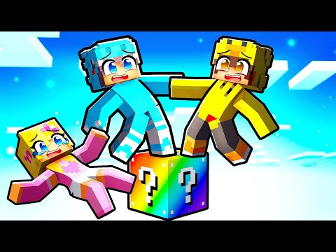 PREŽIVLJAVAMO NA JEDNOM OP LUCKY BLOCKU U MINECRAFTU