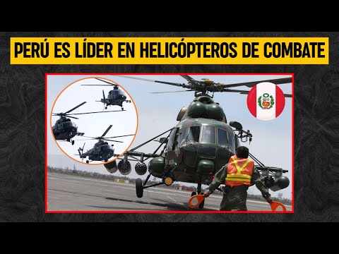 PERÚ es líder en HELICÓPTEROS de COMBATE: Supera a Chile, Ecuador y Argentina