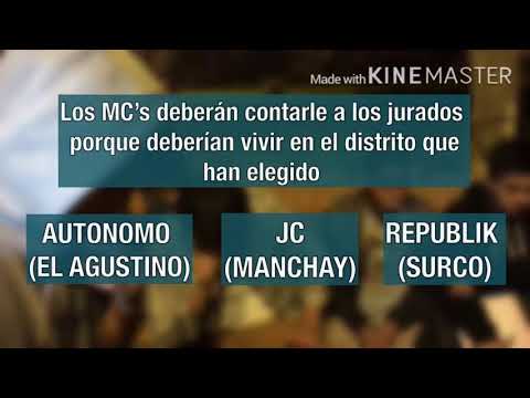 AUTONOMO vs JC vs REPUBLIC - TERCERA RONDA Audiciones Evento Central - Colectivo Usil Hip Hop