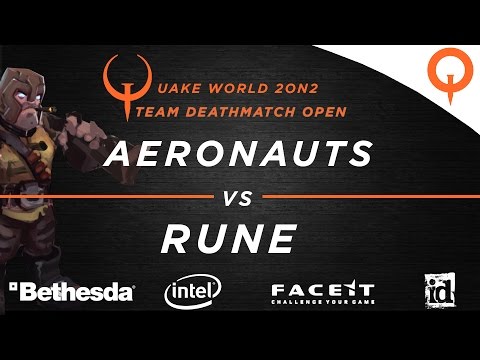 Aeronauts vs Rune - ZTNDM3 / DM4 (QuakeCon 2016)
