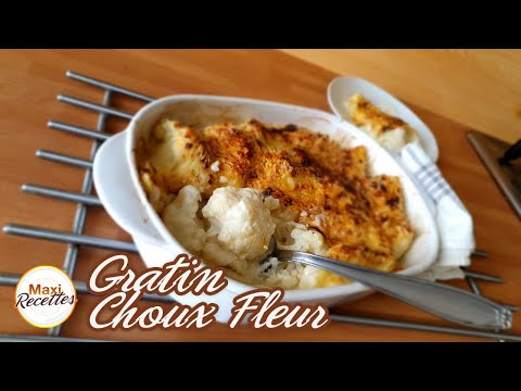 Recette de Gratin de Chou Fleur et Pomme de Terre