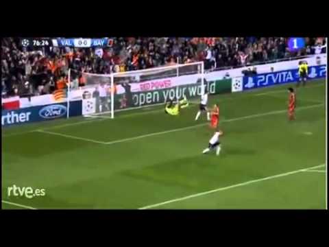 Feghouli Goal Vs Bayern 20/11/2012 Uefa Champions League HD