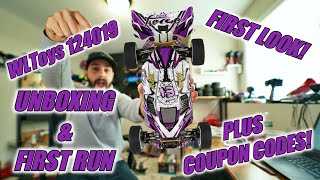 WLTOYS 124019 1/12 Buggy UNBOXING & FIRST RUN!