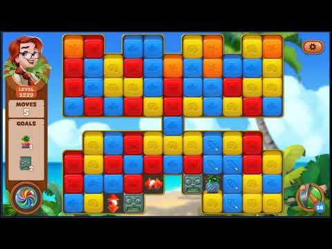 Lost Island Blast Adventure Level 1229 - NO BOOSTERS 🏝️ | SKILLGAMING ✔️