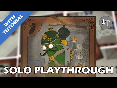 Tutorial & Solo Playthrough of Mouse Cheese Cat Cucumber - Solo Board Game