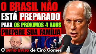 CIRO GOMES NÃO SE ESCONDE E SOLTA O VERBO SOBRE A REALIDADE ECONÔMICA DO BRASIL