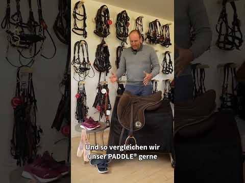 Sattelersatz? Ja, aber... Das PADDLE® - der Sneaker für den Pferderücken
