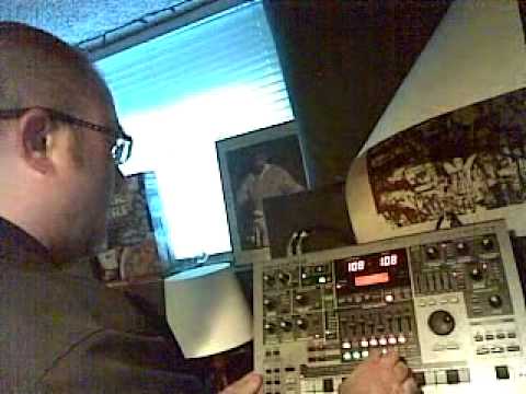 Steve beats the Roland MC-505 into submission...