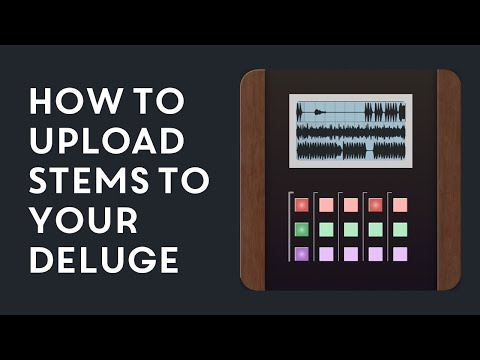 The easiest way to upload stems to your Synthstrom Deluge [mac only]