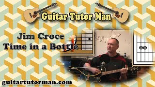 Time In A Bottle - Jim Croce - Acoustic Guitar Lesson