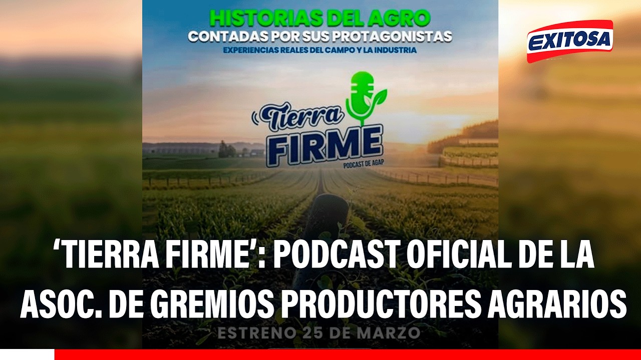 🔴🔵 El nuevo podcast oficial de la Asociación de Gremios Productores Agrarios del Perú