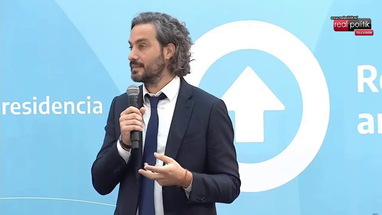 Santiago Cafiero encabezó la presentación de un plan de obras de seguridad vial