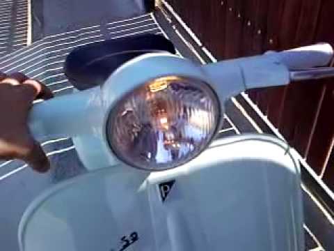 vespa 50 prima serie 1964. acceso