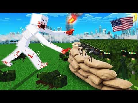 Can The U.S. Army Defeat SCP-096 In Minecraft?