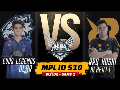 [ENG] EVOS LEGENDS VS RRQ HOSHI GAME 1 W3/D2 | MPL ID SEASON 10