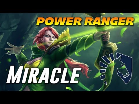 Miracle Windranger POWER RANGER | Dota 2 Pro Gameplay
