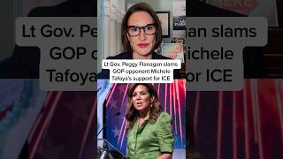 Lt Gov. Peggy Flanagan slams GOP opponent Michele Tafoya’s support for ICE