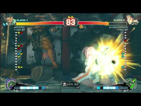 SSF4 Rank Match  xAPO20x (DU)  vs  AirGen2009825 (DU)