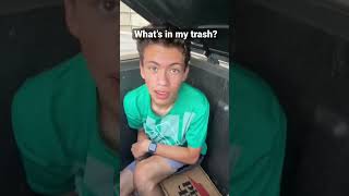 What’s inside my trash can? #shorts #trash