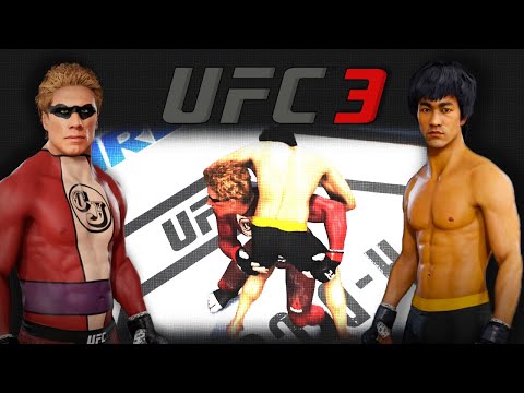 Captain Justice vs. Bruce Lee - EA sports UFC 3