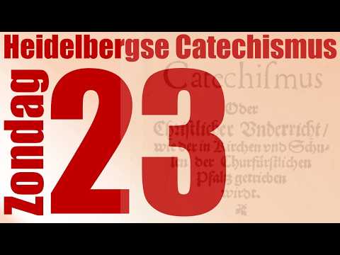 Ds. A. Simons | Heidelbergse Catechismus Zondag 23 | Rechtvaardig voor God |