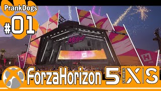 #01【ForzaHrizon 5】同じアホなら走らにゃソン！遊ぶぞ！【大型犬の実況】