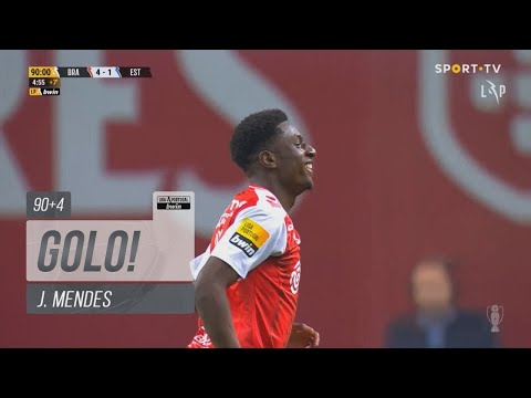 Goal | Golo J. Mendes: SC Braga (4)-1 Estoril Praia (Liga 22/23 #27)