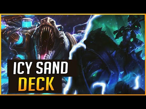 NEW EXPASION RENEKTON & SEJUANI AGGRO COMBO! Icy Sand ​Deck - Legends of Runeterra 2.3 Matches